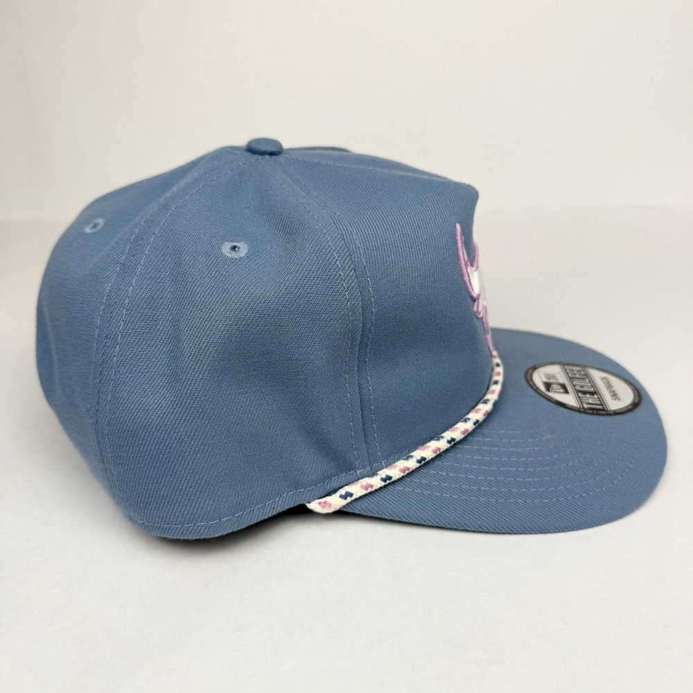 Chicago Bulls NWT New Era Golfer Hat Adjustable Snapback Baby Blue Rope NBA - Picture 4 of 9